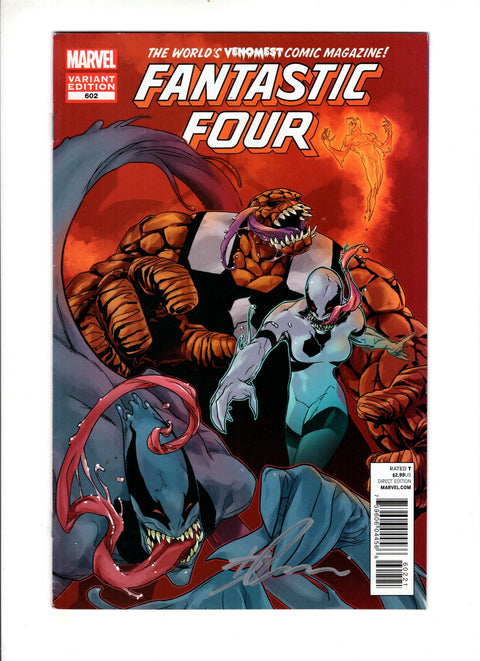 Fantastic Four, Vol. 3 #602 (Cvr B) (2012) Signed by Kalman Andrasofszky B Buy & Sell Comics Online Comic Shop Toronto Canada