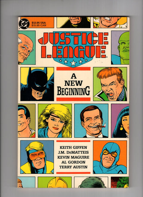 Justice League: A New Beginning #1 (1989) 1st Print 1st Print Buy & Sell Comics Online Comic Shop Toronto Canada