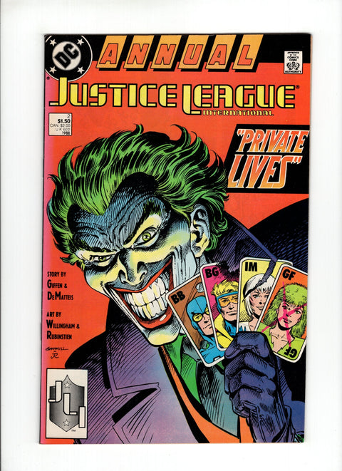 Justice League / International / America Annual #2 (1988) Buy & Sell Comics Online Comic Shop Toronto Canada