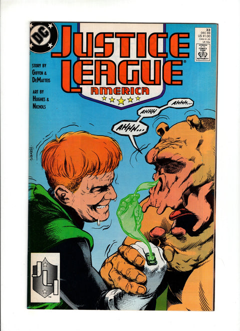 Justice League / International / America #33 (1989) Adam Hughes Cover Adam Hughes Cover Buy & Sell Comics Online Comic Shop Toronto Canada