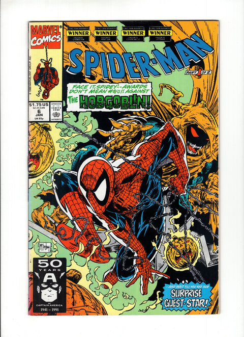 Spider-Man, Vol. 1 #6 (1990) Buy & Sell Comics Online Comic Shop Toronto Canada