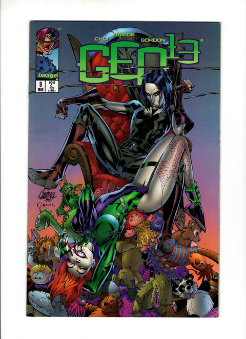 Gen 13, Vol. 2 (1995-2002) #9 (Cvr A) (1996) J. Scott Campbell Regular A J. Scott Campbell Regular Buy & Sell Comics Online Comic Shop Toronto Canada