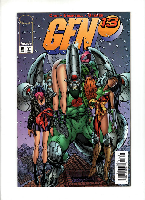 Gen 13, Vol. 2 (1995-2002) #16 (Cvr A) (1997) J. Scott Campbell Regular A J. Scott Campbell Regular Buy & Sell Comics Online Comic Shop Toronto Canada