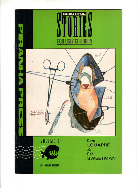 Beautiful Stories For Ugly Children #3 (1989) Buy & Sell Comics Online Comic Shop Toronto Canada