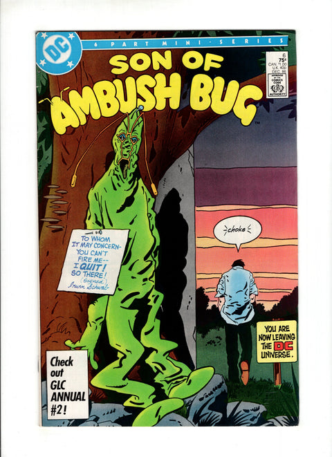Son of Ambush Bug #1-6 (1986) Complete Series