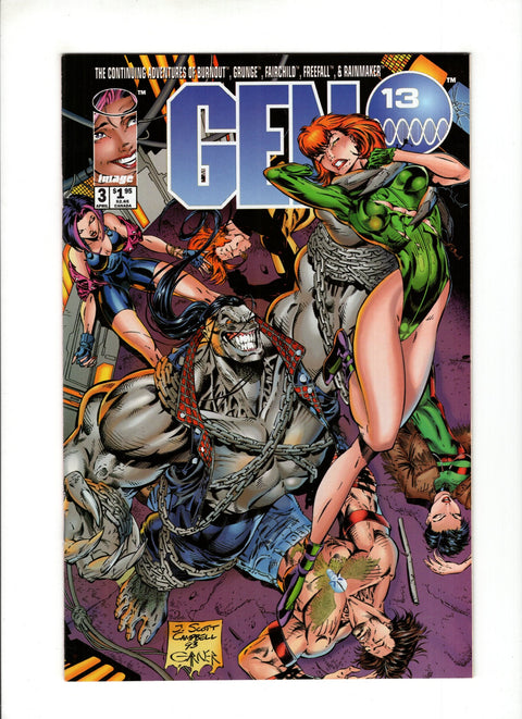 Gen 13, Vol. 1 #3 (Cvr A) (1995) J. Scott Campbell A J. Scott Campbell Buy & Sell Comics Online Comic Shop Toronto Canada