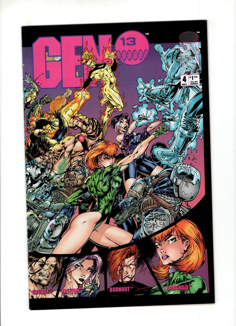 Gen 13, Vol. 1 #4 (Cvr A) (1994) J. Scott Campbell A J. Scott Campbell Buy & Sell Comics Online Comic Shop Toronto Canada