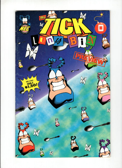 The Tick: Luny Bin #0 (Cvr B) (1998) Luny Bin Preview 'Secret' B Luny Bin Preview 'Secret' Buy & Sell Comics Online Comic Shop Toronto Canada