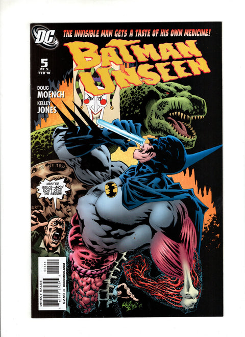 Batman: Unseen #1-5 (2009) Complete Series