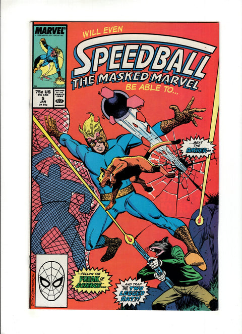 Speedball The Masked Marvel #5 (1988) Buy & Sell Comics Online Comic Shop Toronto Canada