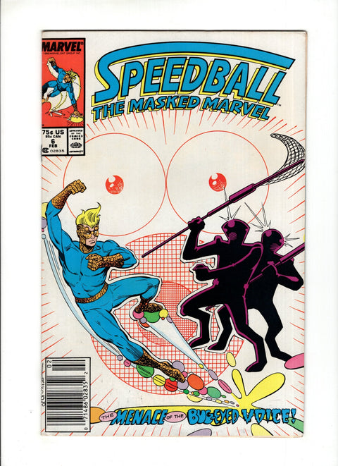 Speedball The Masked Marvel #6 (1988) Buy & Sell Comics Online Comic Shop Toronto Canada