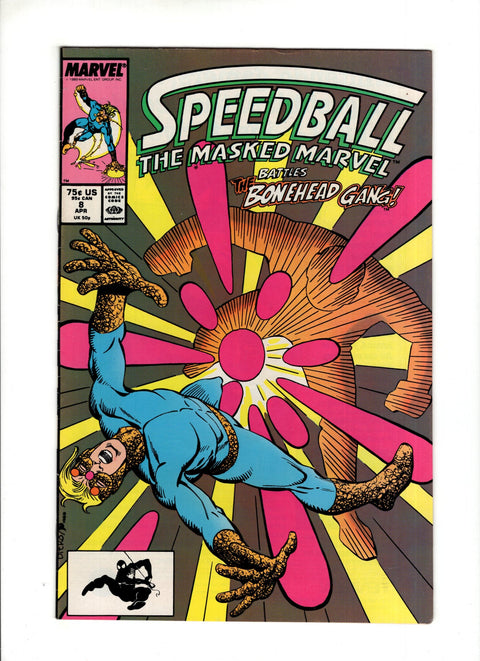 Speedball The Masked Marvel #8 (1988) Buy & Sell Comics Online Comic Shop Toronto Canada