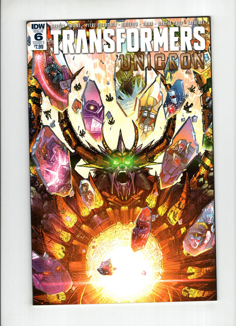 Transformers: Unicron #6 (Cvr A) (2018) Alex Milne & Josh 'Bee' Perez A Alex Milne & Josh 'Bee' Perez Buy & Sell Comics Online Comic Shop Toronto Canada