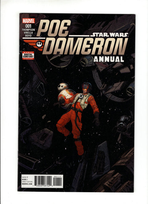 Poe Dameron Annual #1 (Cvr A) (2017) Dan Mora A Dan Mora Buy & Sell Comics Online Comic Shop Toronto Canada