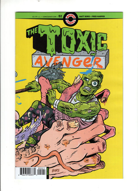 The Toxic Avenger (Ahoy Comics) #2 (Cvr B) (2024) 1:3 Matt Bors Incentive