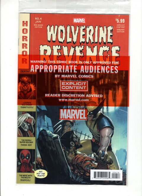 Wolverine: Revenge - Red Band #4 (Cvr B) (2025) 1:25 Stephanie Hans Incentive