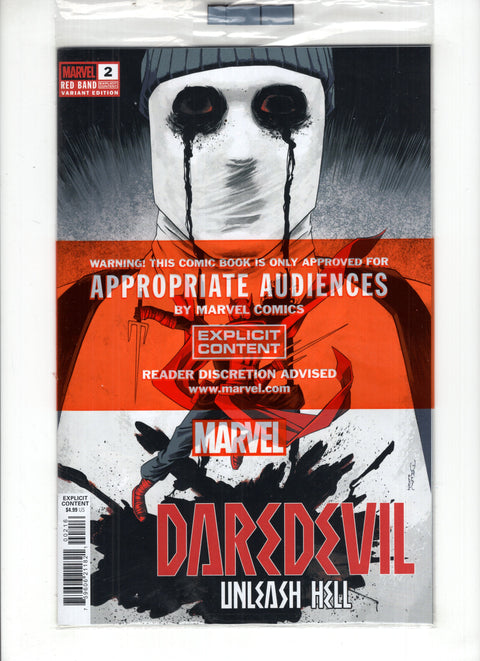 Daredevil: Unleash Hell - Red Band #2 (Cvr C) (2025) 1:25 Declan Shalvey Incentive