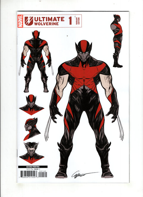 Ultimate Wolverine #1 (2025) 1:25 2nd Printing Cappuccio Incentive