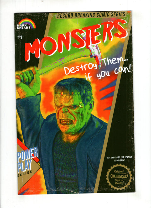 Mark Spears Monsters #1 (2025) 1:20 4th Printing Mark Spears Incentive