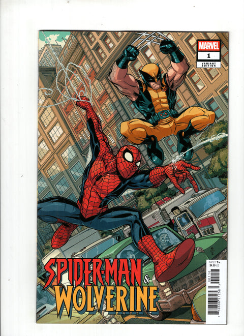 Spider-Man & Wolverine, Vol. 2 #1 (Cvr E) (2025) 1:50 Nick Bradshaw Incentive Hidden Gem