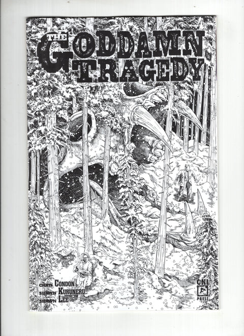Goddamn Tragedy #1 (Cvr F) (2025) 1:10 Incentive Cha B&W