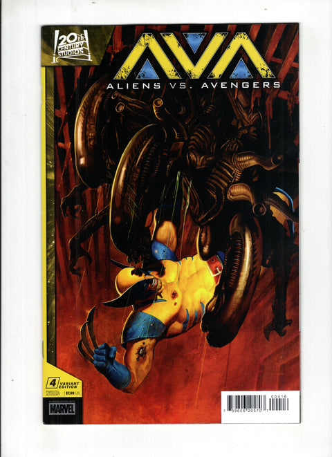 Aliens vs. Avengers #4 (Cvr C) (2025) 1:25 E. M. Gist Incentive