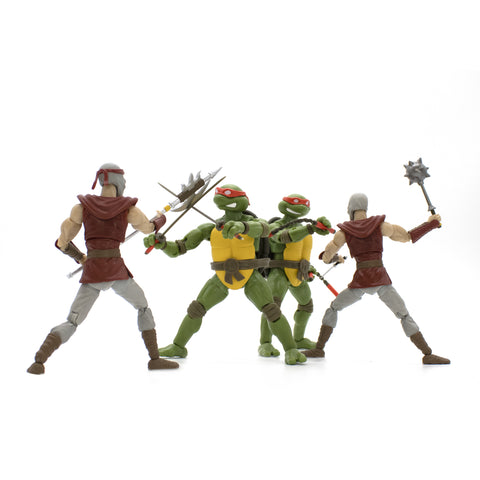 Bst Axn Tmnt Classic Comic Px Action Figure 4Pc Box Set 1