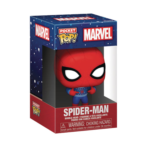 POCKETPOP&TEE MARVEL HOLIDAY SPIDERMAN M (2023)
