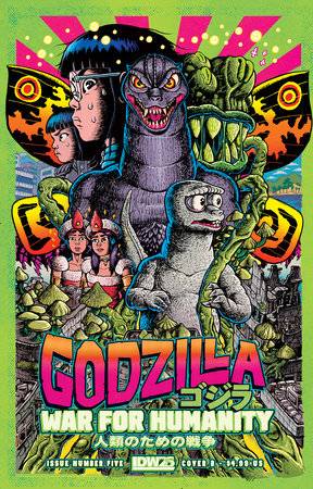 Godzilla: War for Humanity 5 Comic Jake Smith Variant IDW Publishing 2024