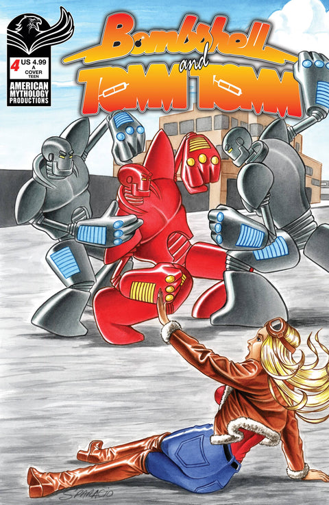 Bombshell & Tommtomm 4 Comic American Mythology 2024