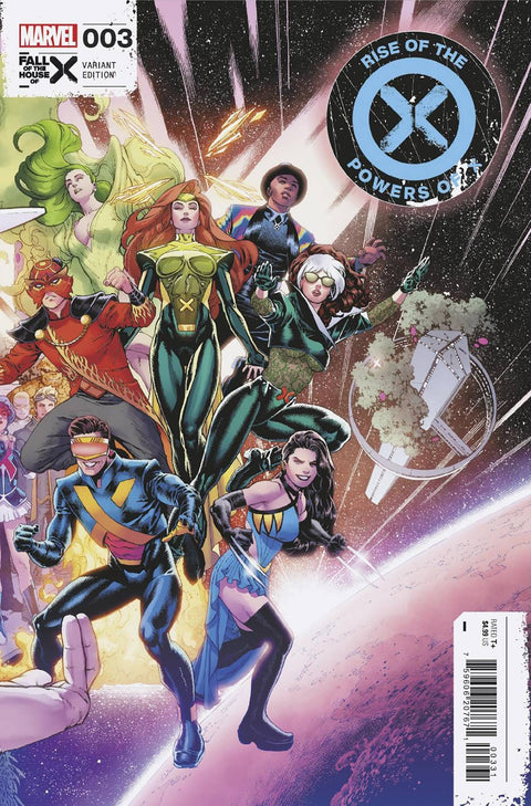 Rise of the Powers of X 3 Comic Paulo Siqueira Variant Marvel Comics 2024