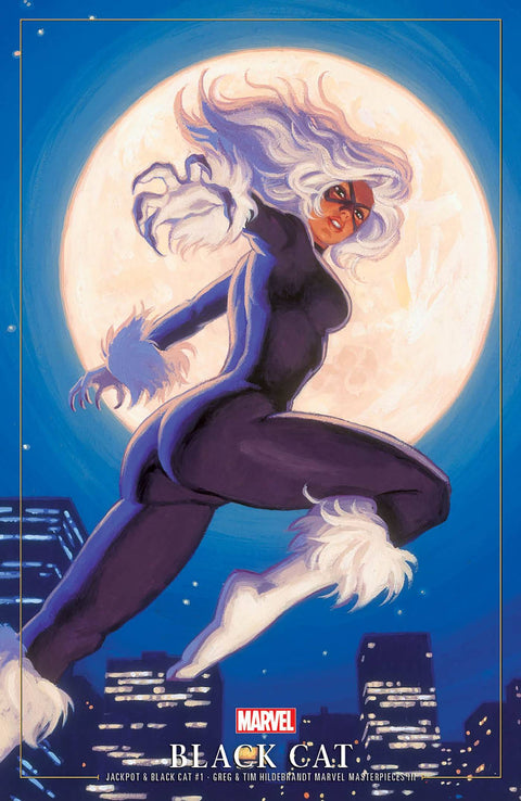 Jackpot & Black Cat 1 Comic Hildebrandt Marvel Masterpieces III Variant Marvel Comics 2024