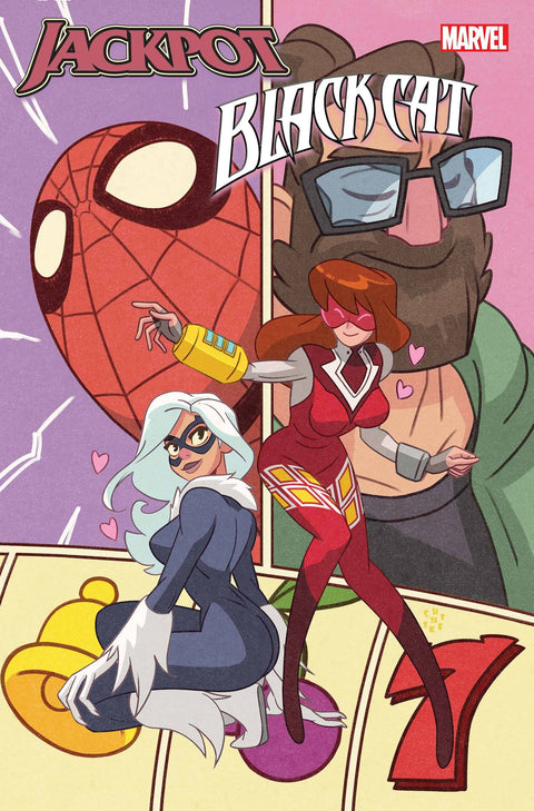 Jackpot & Black Cat 1 Comic Sean 'Cheeks' Galloway Variant Marvel Comics 2024