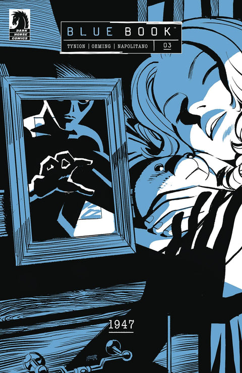 Blue Book: 1947 3 Comic Leonardo Romero Variant Dark Horse Comics 2024