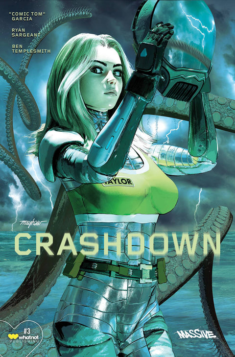 Crashdown 3 Comic Mike Mayhew Variant WhatNot Publishing 2024
