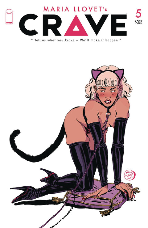 Crave 5 Comic Maria Llovet Variant Image Comics 2024