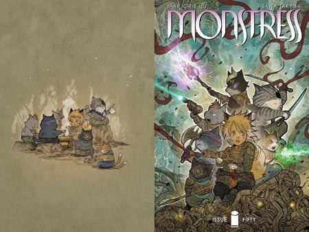 Monstress 50 Comic Sana Takeda Variant Image Comics 2024