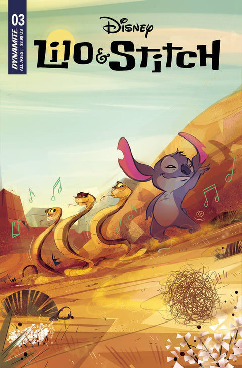 Lilo & Stitch 3 Comic Nicoletta Baldari Regular Dynamite Entertainment 2024