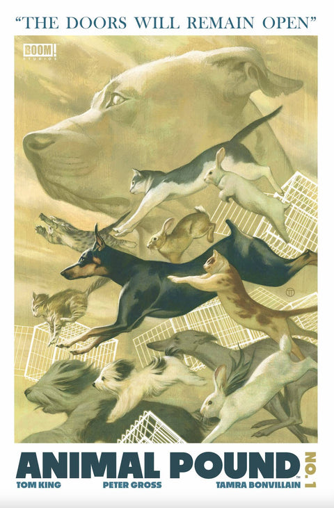 Animal Pound 3 Comic FOC Variant Boom! Studios 2024