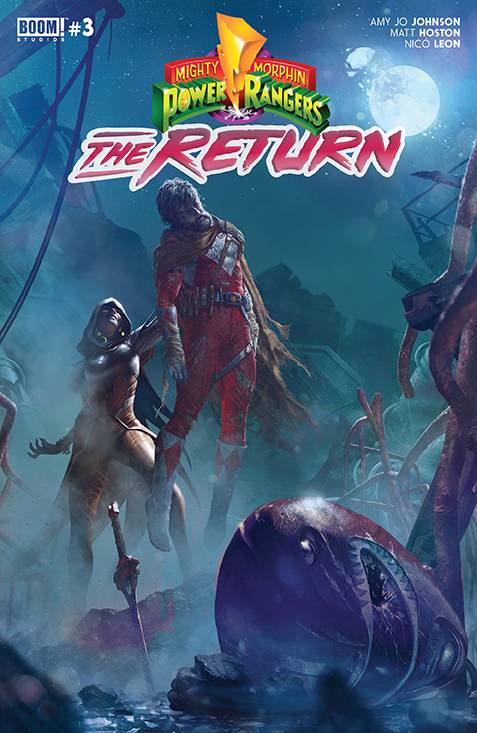 Mighty Morphin Power Rangers: The Return 3 Comic Rahzzah Variant Boom! Studios 2024