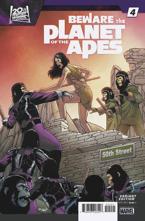 Beware the Planet of the Apes 4 Comic Ramon Rosanas Variant Marvel Comics 2024