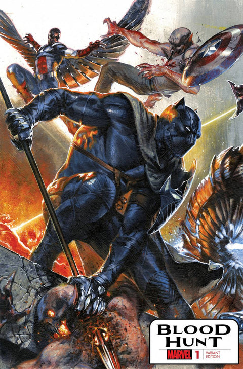 Blood Hunt 1 Comic 1:10 Gabriele Dell'Otto Connecting Variant Marvel Comics 2024