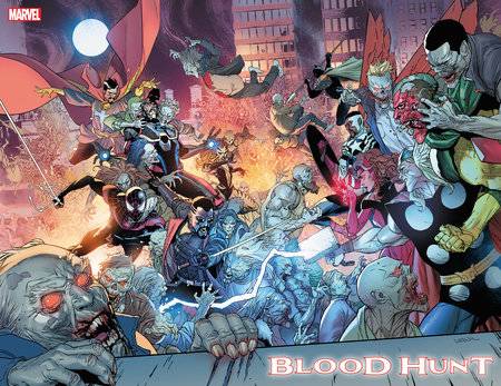 Blood Hunt 1 Comic Leinil Francis Yu Wraparound Variant Marvel Comics 2024