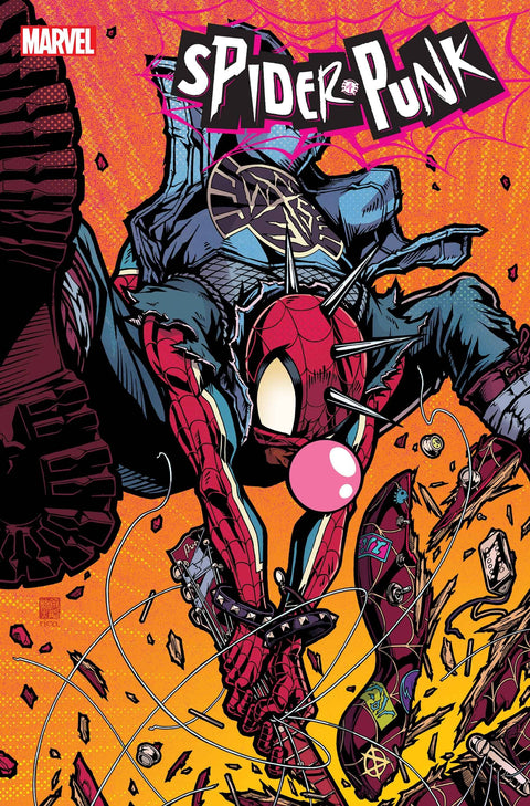 Spider-Punk: Arms Race 3 Comic Takashi Okazaki Regular Marvel Comics 2024