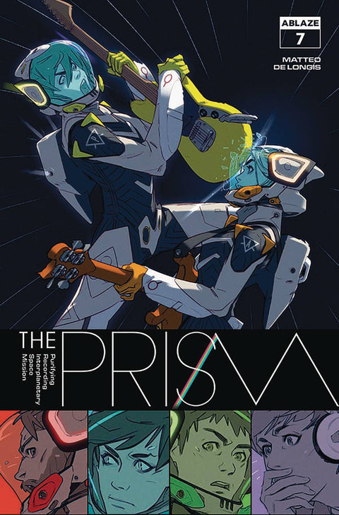 The Prism 7 Comic Matteo de Longis Regular Ablaze 2024