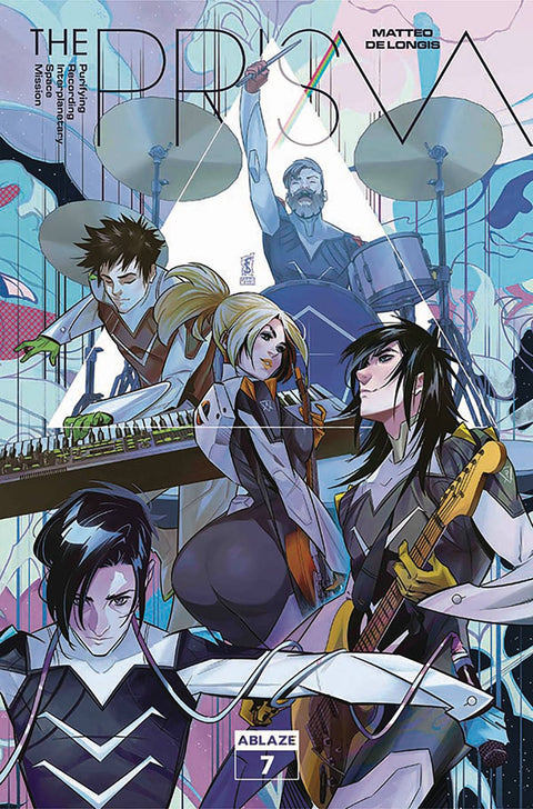 The Prism 7 Comic Frederico Sabbatini Variant Ablaze 2024