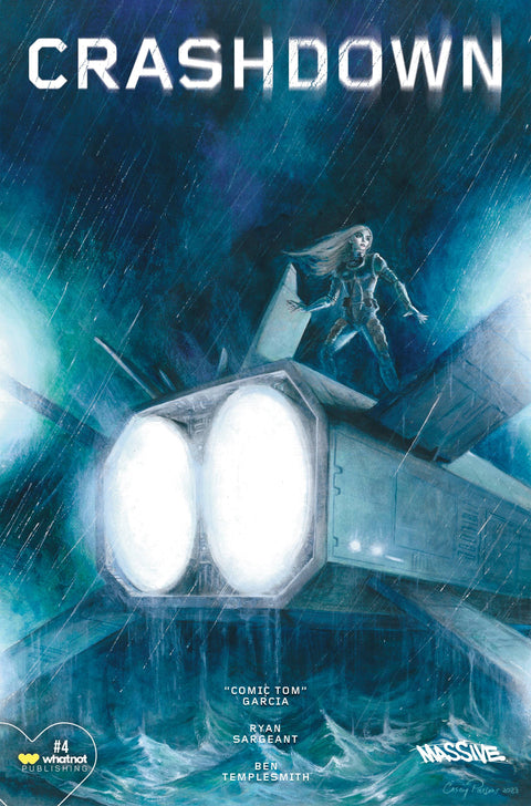 Crashdown 4 Comic 1:5 Casey Parsons Incentive Variant WhatNot Publishing 2024