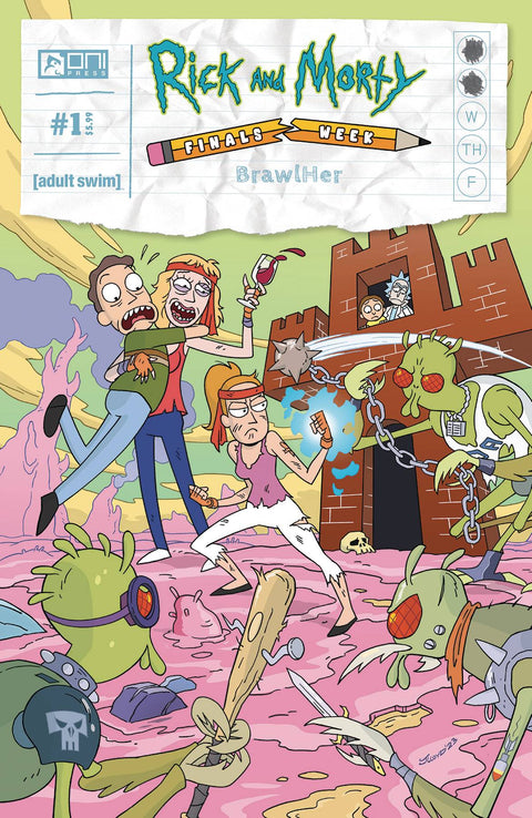 Rick And Morty Presents Finals Week - Brawlher 1 Comic Oni Press 2024