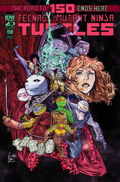 Teenage Mutant Ninja Turtles, Vol. 5 150 Comic Vincenzo Federici Regular IDW Publishing 2024