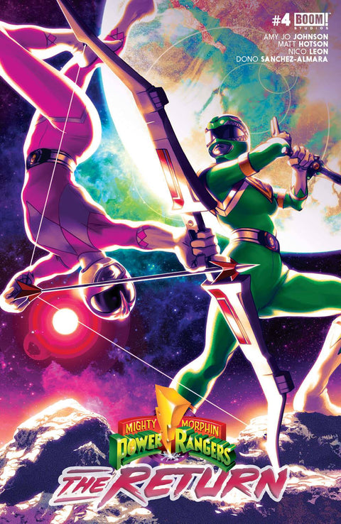 Mighty Morphin Power Rangers: The Return 4 Comic Goni Montes Regular Boom! Studios 2024